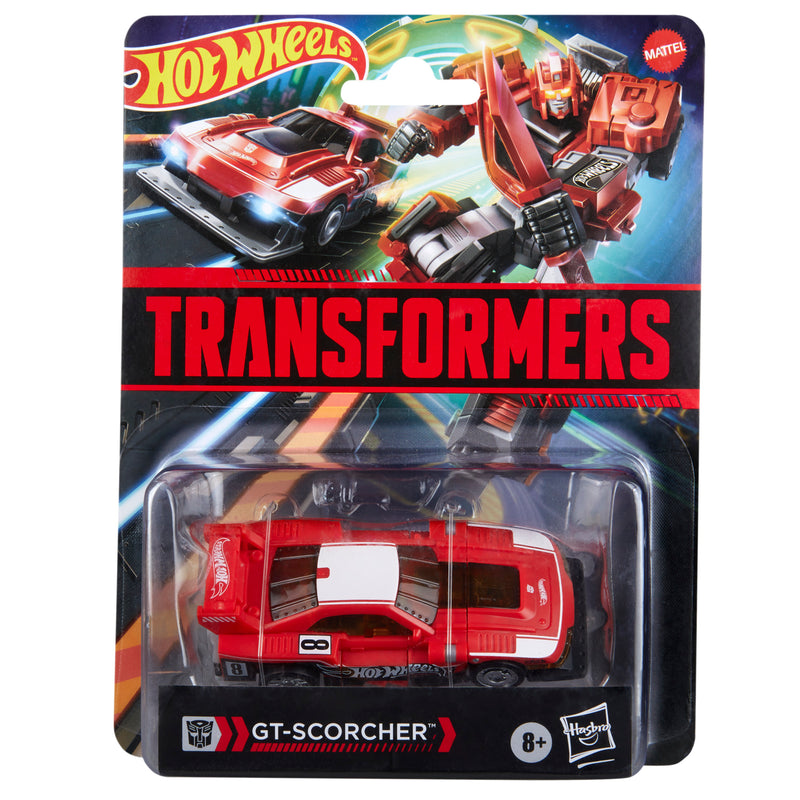 PRE-ORDER Transformers X Hot Wheels GT Scorcher