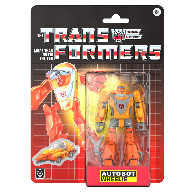 PRE-ORDER Transformers Retro Inspired Wheelie MAXIMUM 1 PER CUSTOMER