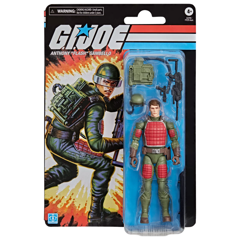 PRE-ORDER G.I. Joe Classified Series Retro Anthony "Flash" Gambello