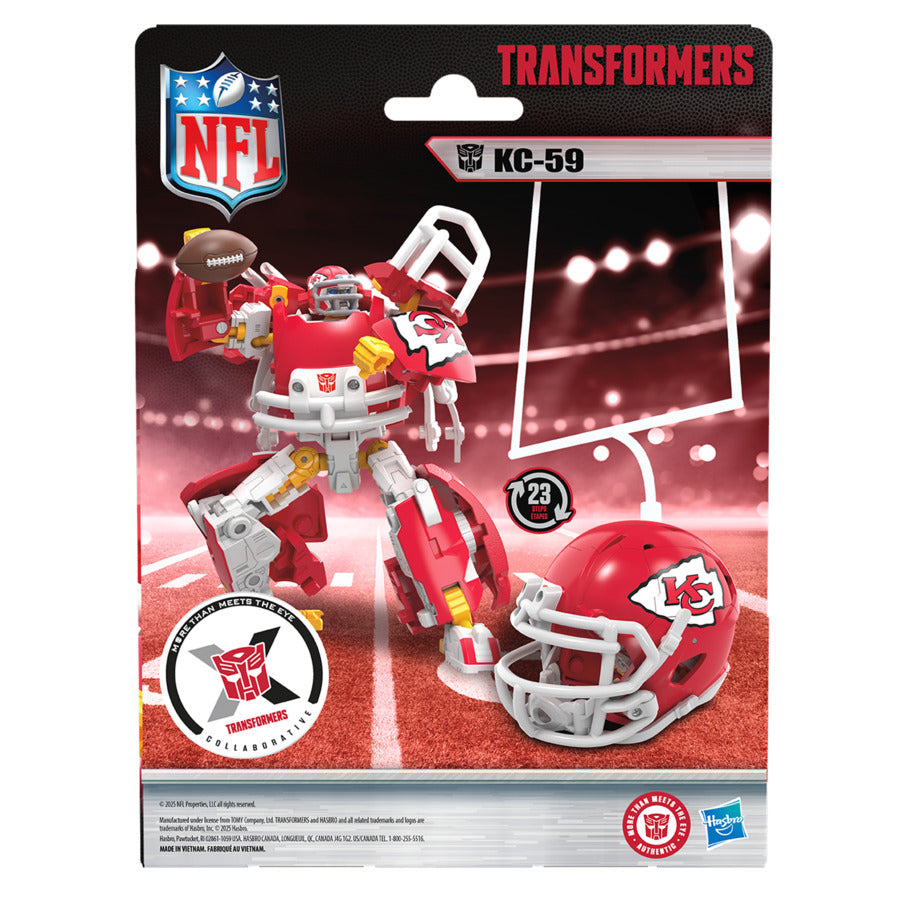 Transformers X NFL Collab Kansas City Chiefs KC-59