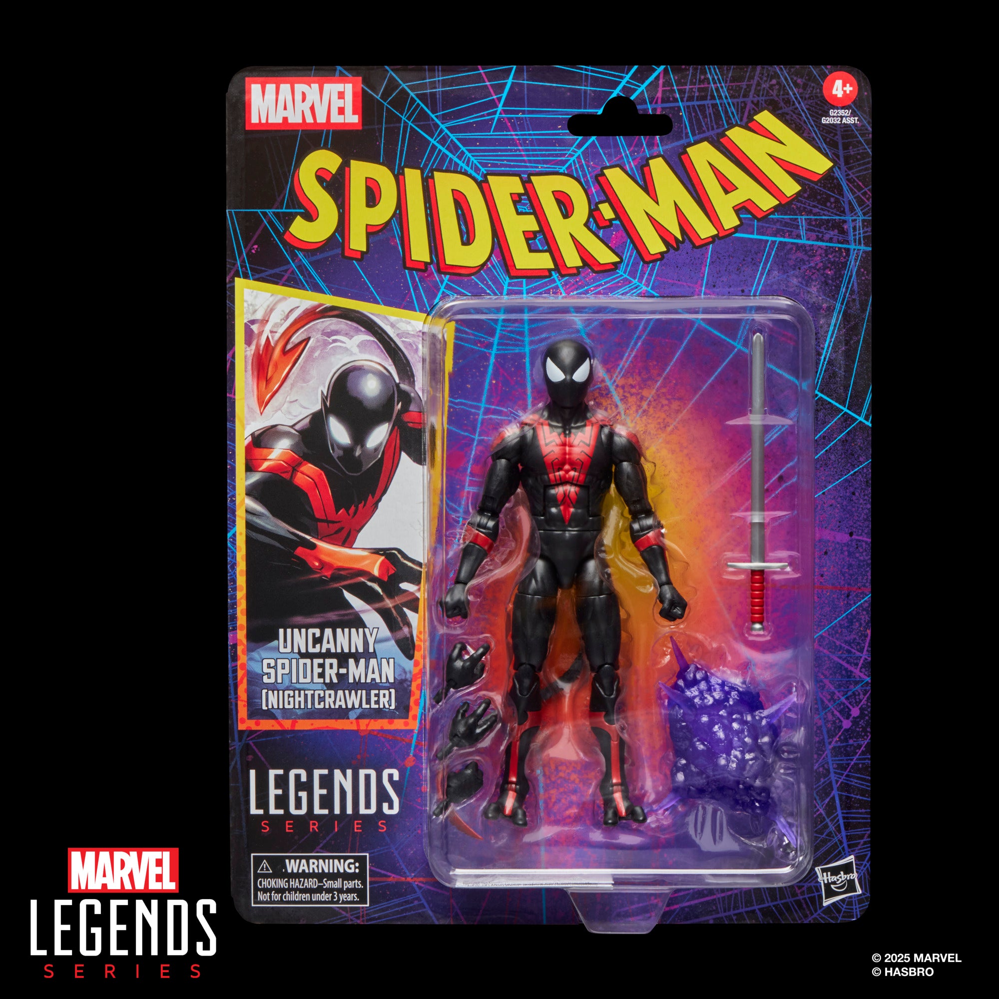 PRE-ORDER Marvel Legends Spider-Man Retro Uncanny Spider-Man (Nightcrawler)
