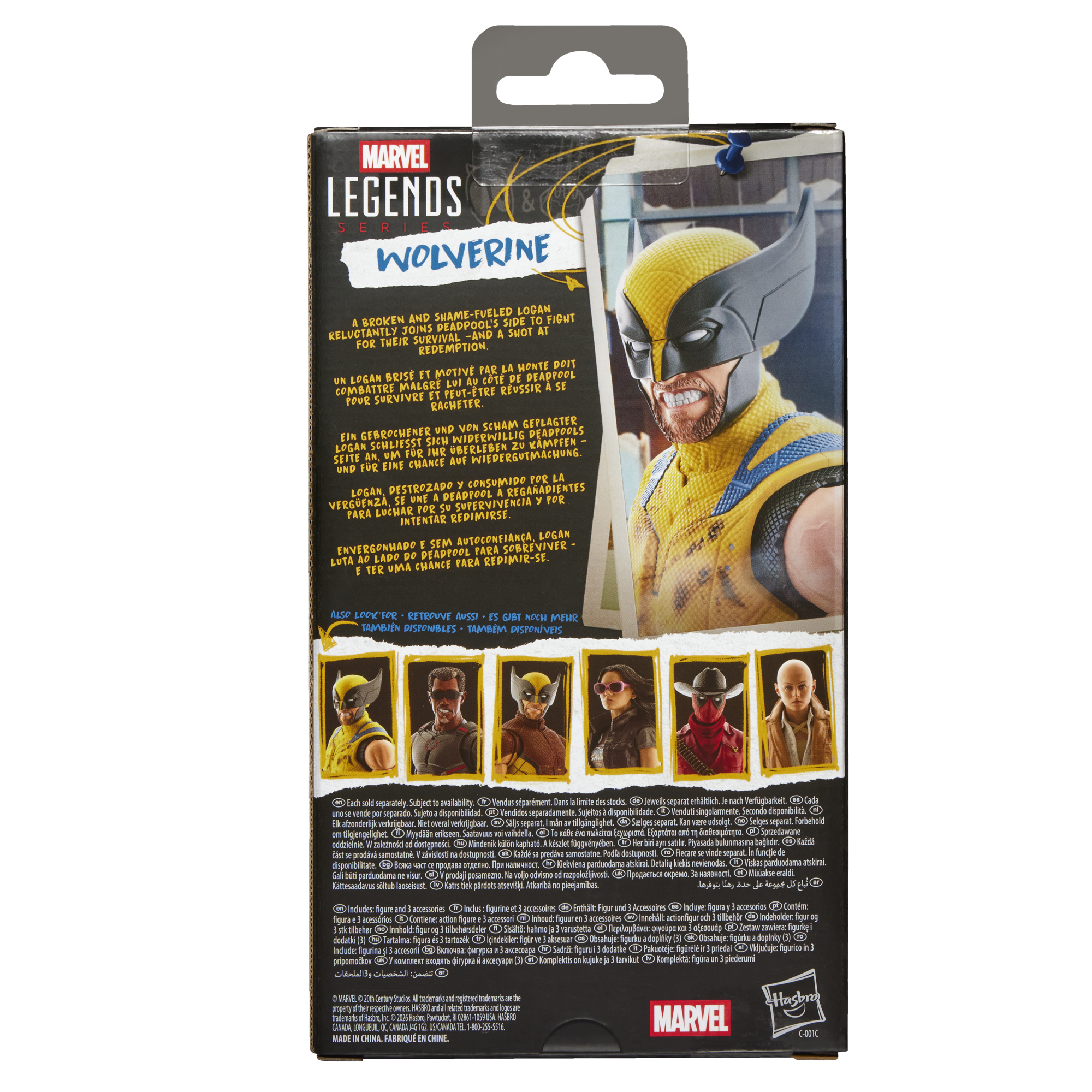 PRE-ORDER Marvel Legends (Deadpool & Wolverine) Wolverine (Battle Damaged)
