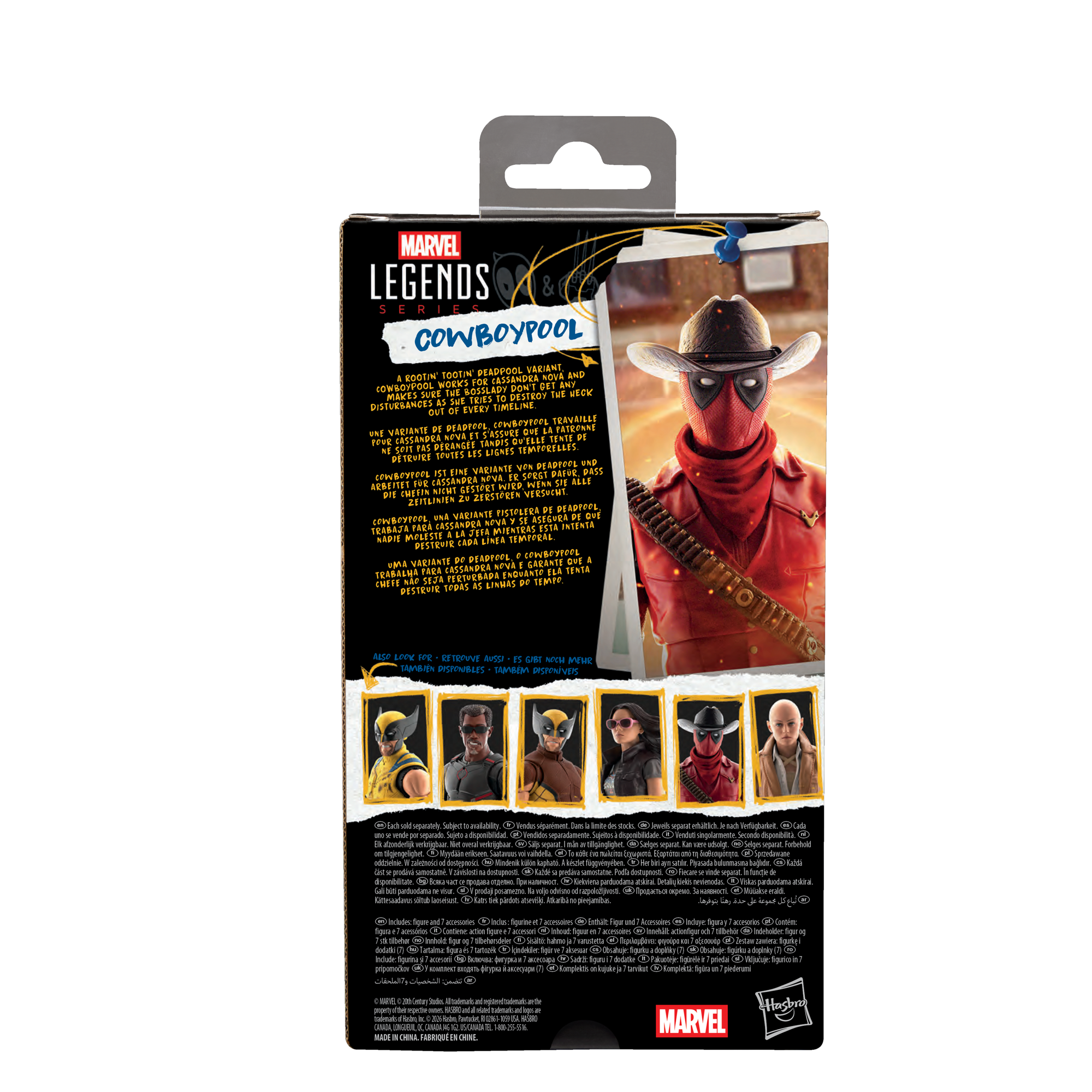 PRE-ORDER Marvel Legends (Deadpool & Wolverine) Cowboypool