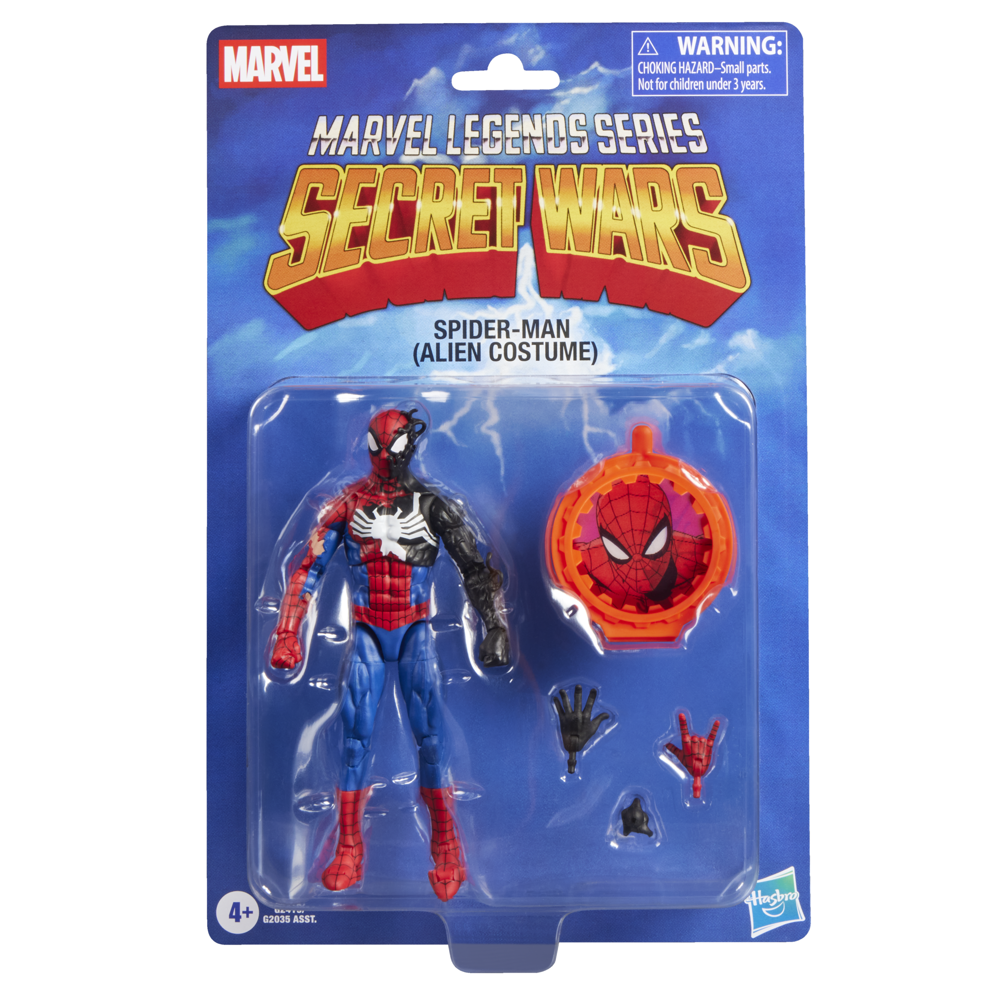 PRE-ORDER Marvel Legends Secret Wars Spider-Man (Alien Costume)