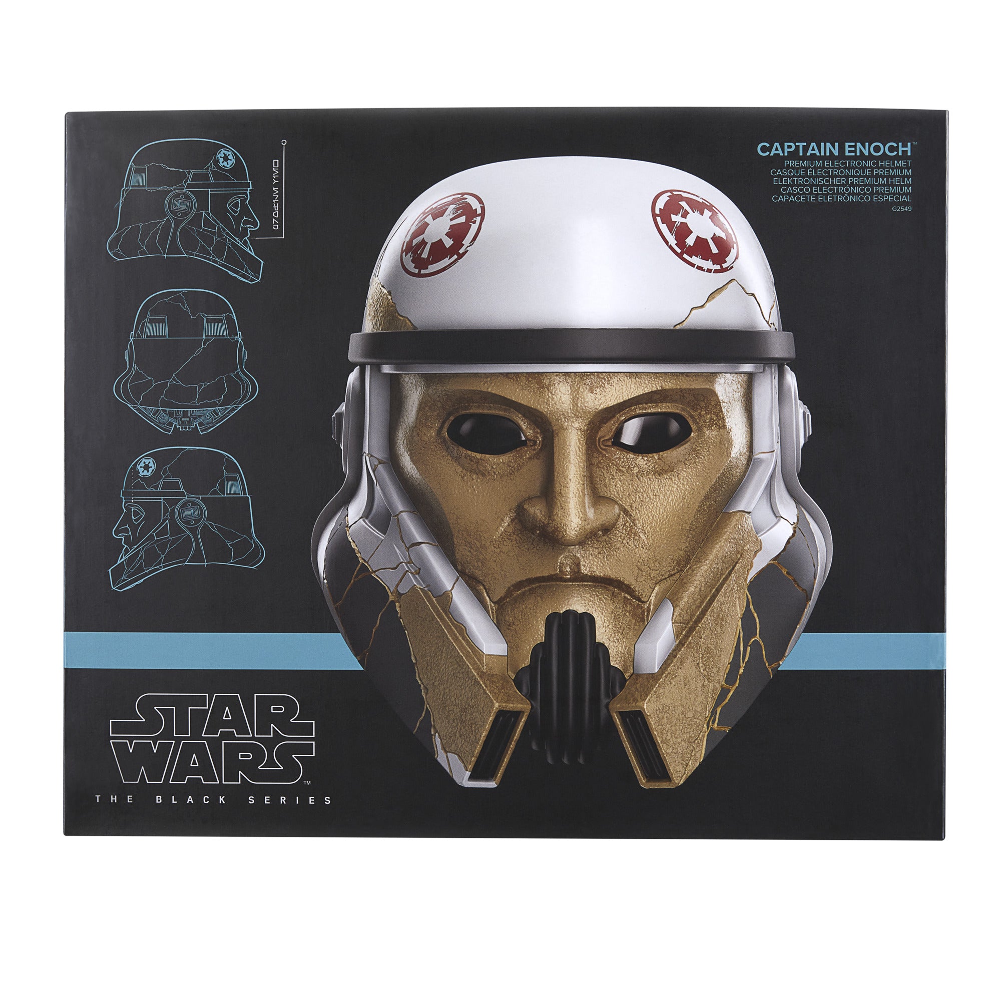 PRE-ORDER Star Wars Black Series Premium Role Play Helmet Captain Enoch
