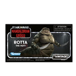 PRE-ORDER Star Wars Vintage Collection (Mandalorian & Grogu) Rotta The Hutt