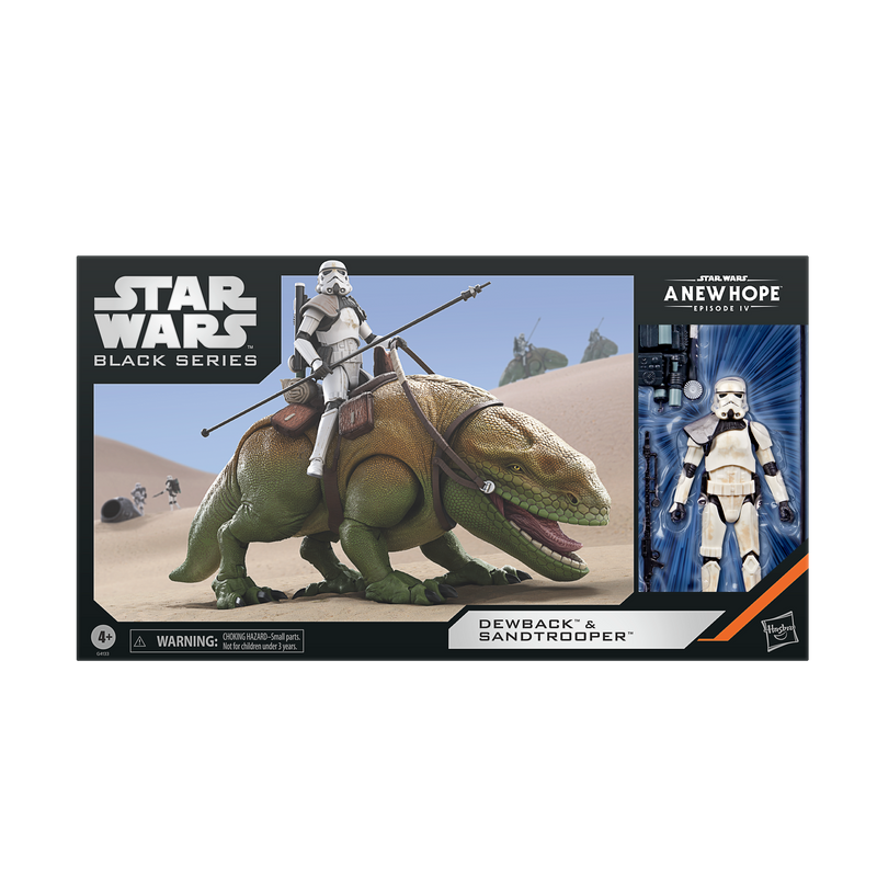 PRE-ORDER Star Wars Black Series (A New Hope) Dewback & Sandtrooper