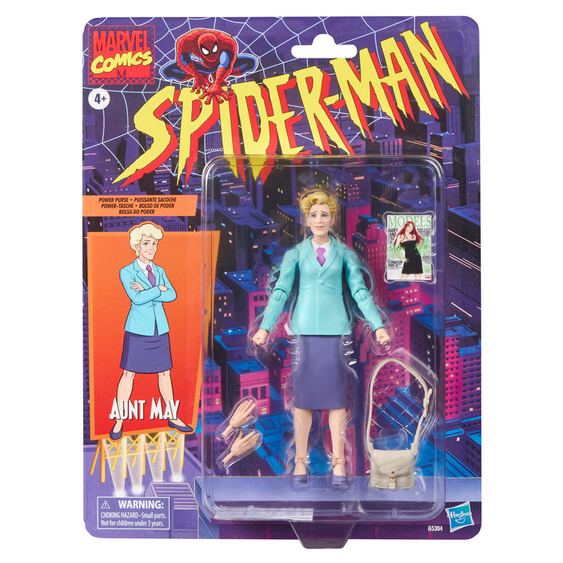 PRE-ORDER Marvel Legends Retro Spider-Man Aunt May MAXIMUM 1 PER CUSTOMER