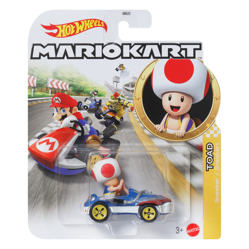 Hot Wheels MarioKart Toad Sneeker