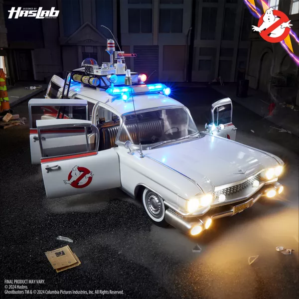 Ghostbusters Haslab Plasmas Series Ecto-1 (Ecto 1A) Deluxe Edition