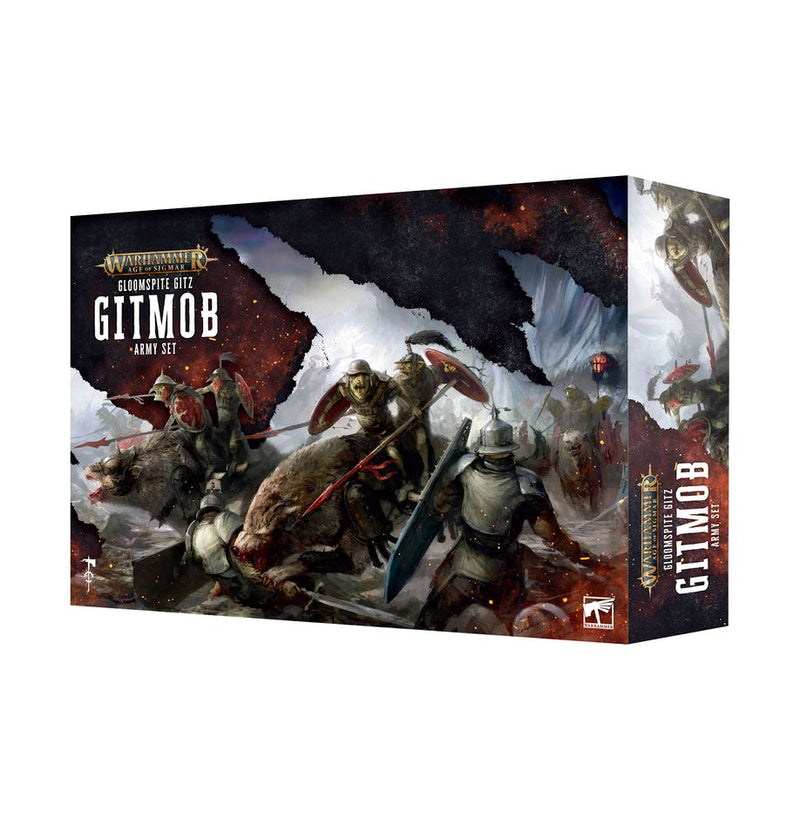 Warhammer Age of Sigmar Gloomspite Gitz Gitmob Army Set