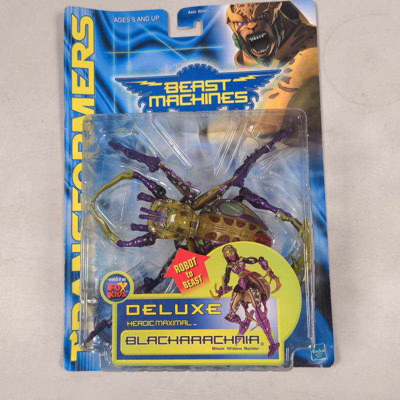 Transformers Beast Machines Deluxe Black Arachnia