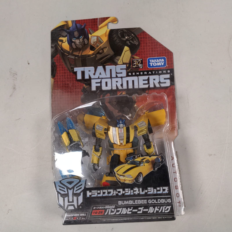 Transformers TAKARA TG-26 Generations IDW Deluxe Bumblebee Goldbug