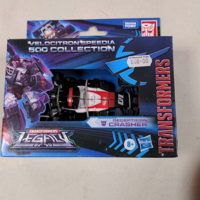 Transformers Velocitron Speedia 500 Deluxe Crasher