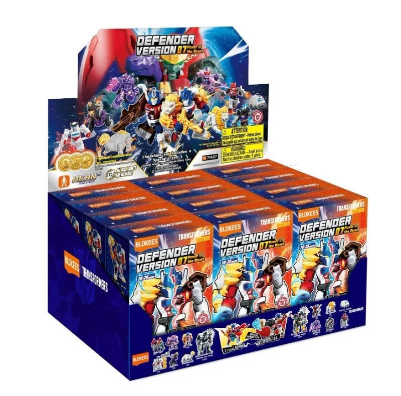 PRE-ORDER Transformers Blokees Defender V7 Power Of The Beast SEALED BOX OF 12