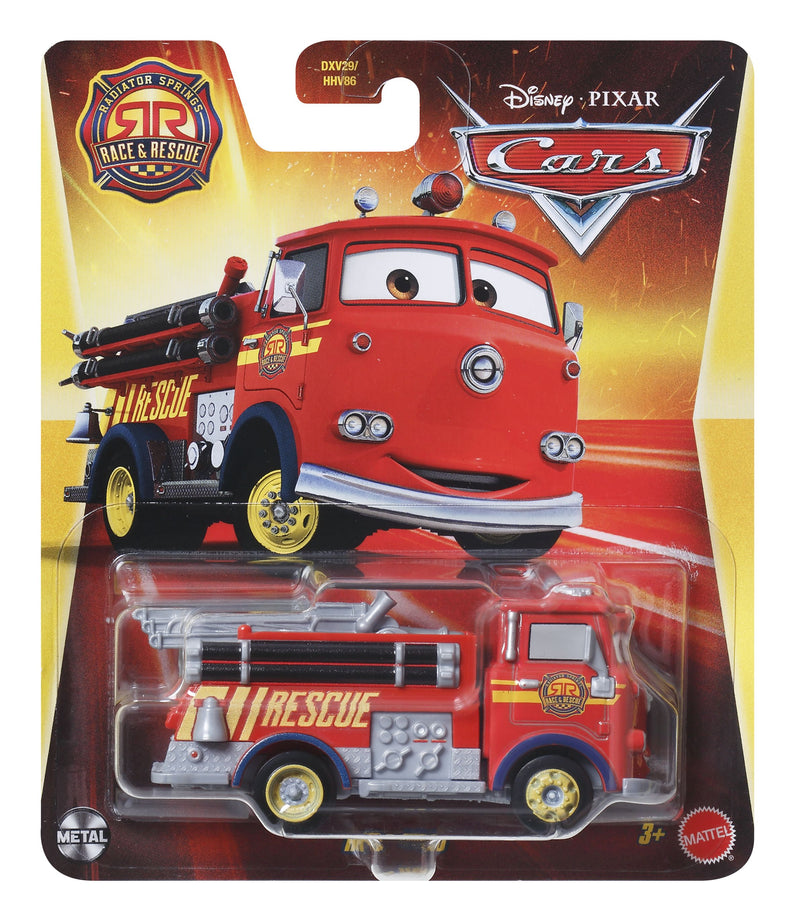 Disney Cars Die Cast Race & Rescue Red