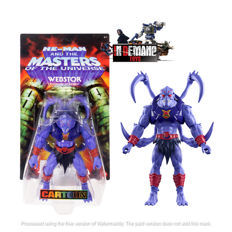 Masters of the Universe Origins 200X Webstor