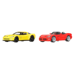 Hot Wheels Premium Car Culture 2012 Corvette Z06 & 2003 Dodge Viper SRT-10