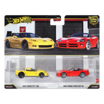 Hot Wheels Premium Car Culture 2012 Corvette Z06 & 2003 Dodge Viper SRT-10