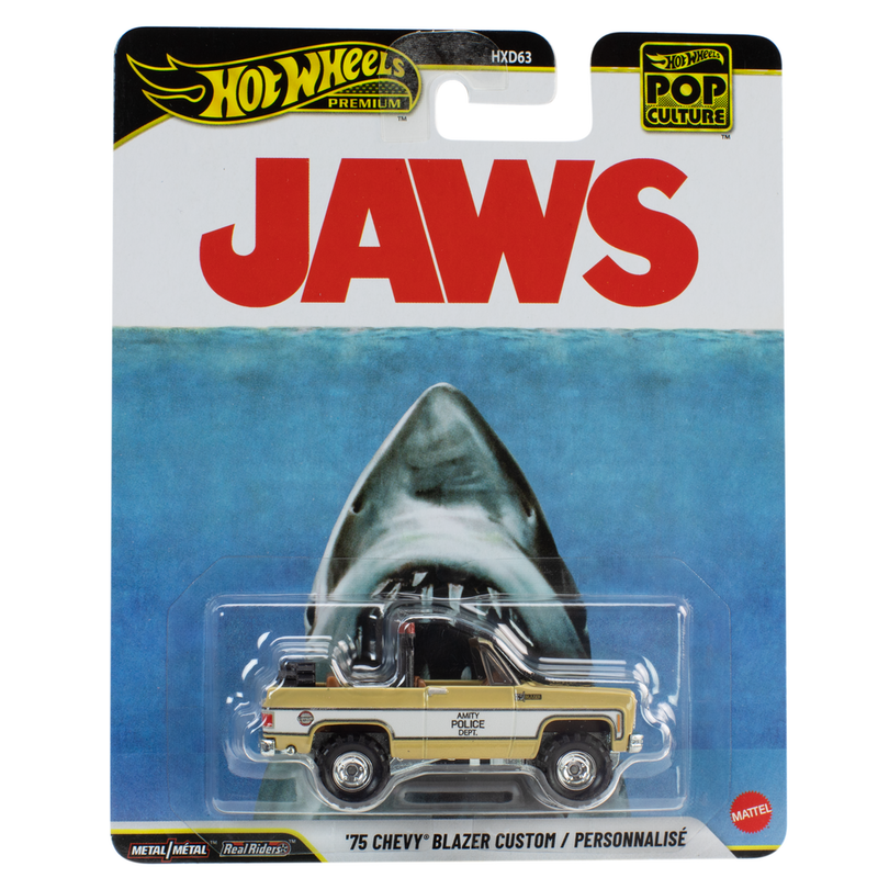 Hot Wheels Premium Pop Culture Jaws '75 Chevy Blazer Custom