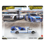 Hot Wheels Premium Car Culture Team Transport Volkswagen Corrado VR6 & Retro Rig / Camion