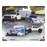 Hot Wheels Premium Car Culture Team Transport Rob'N Pinks & '17 Ford Raptor F-150