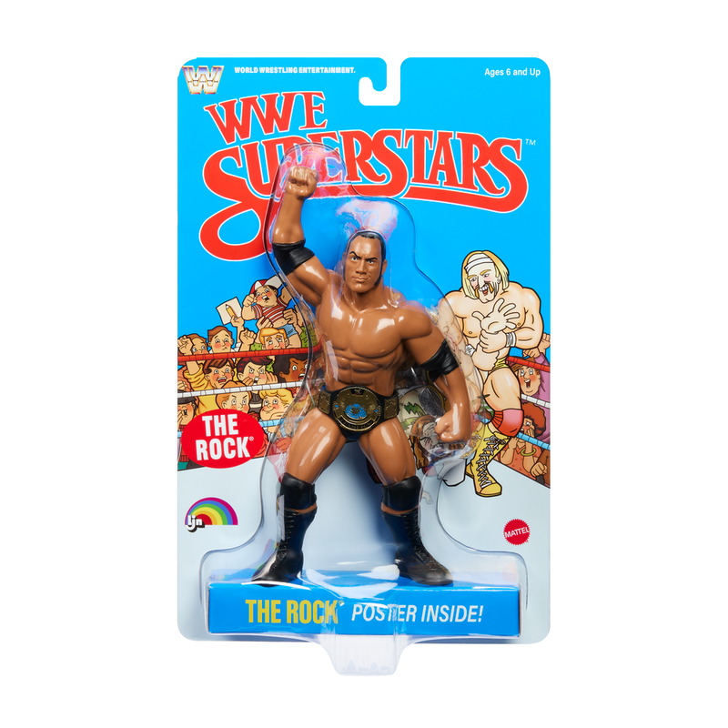 PRE-ORDER WWE Superstars Retro LJN The Rock