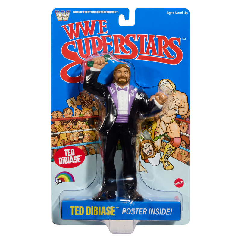 PRE-ORDER WWE Superstars Retro LJN Million Dollar Man Ted Dibiase