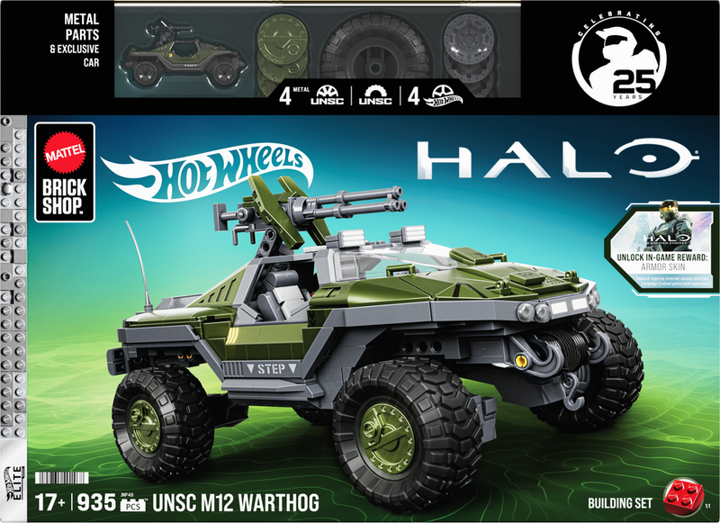 Brick Shop Halo Warthog