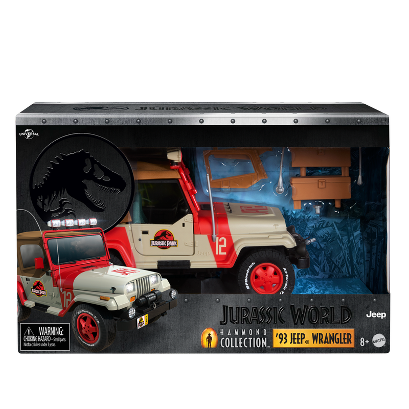 PRE-ORDER Jurassic World Hammond Collection '93 Jeep Wrangler