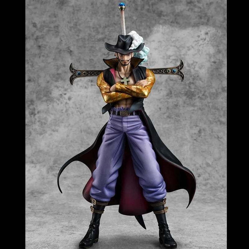 Bandai One Piece 'Portrait of Pirates' Dracule Mihawk Limited Edition Statue