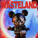 WEARTDOING Wasteland Space Fighter Space Mouse (Red) 1/12 Scale Action Figure + Bonus Canvas Print