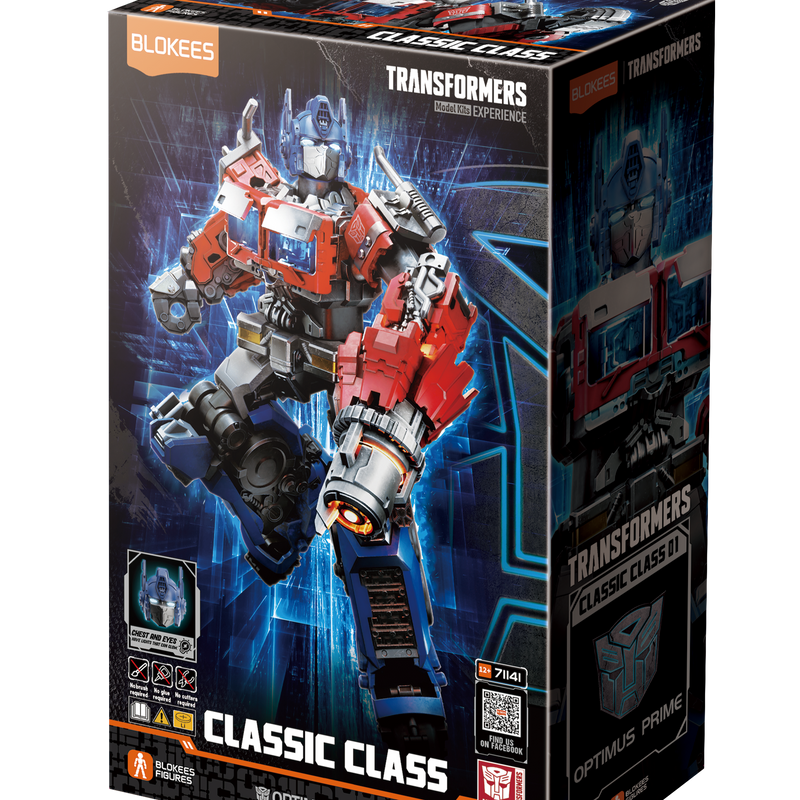 PRE-ORDER Transformers Blokees Classic Class Rise of the Beasts 13cm Optimus Prime