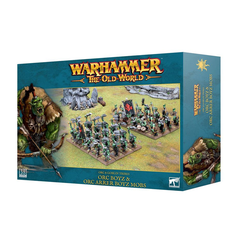 Warhammer The Old World Orc Boyz & Orc Arrer Boyz Mob