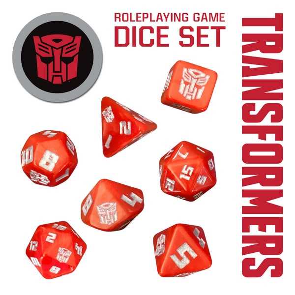 Transformers Roleplaying Game: Dice Set