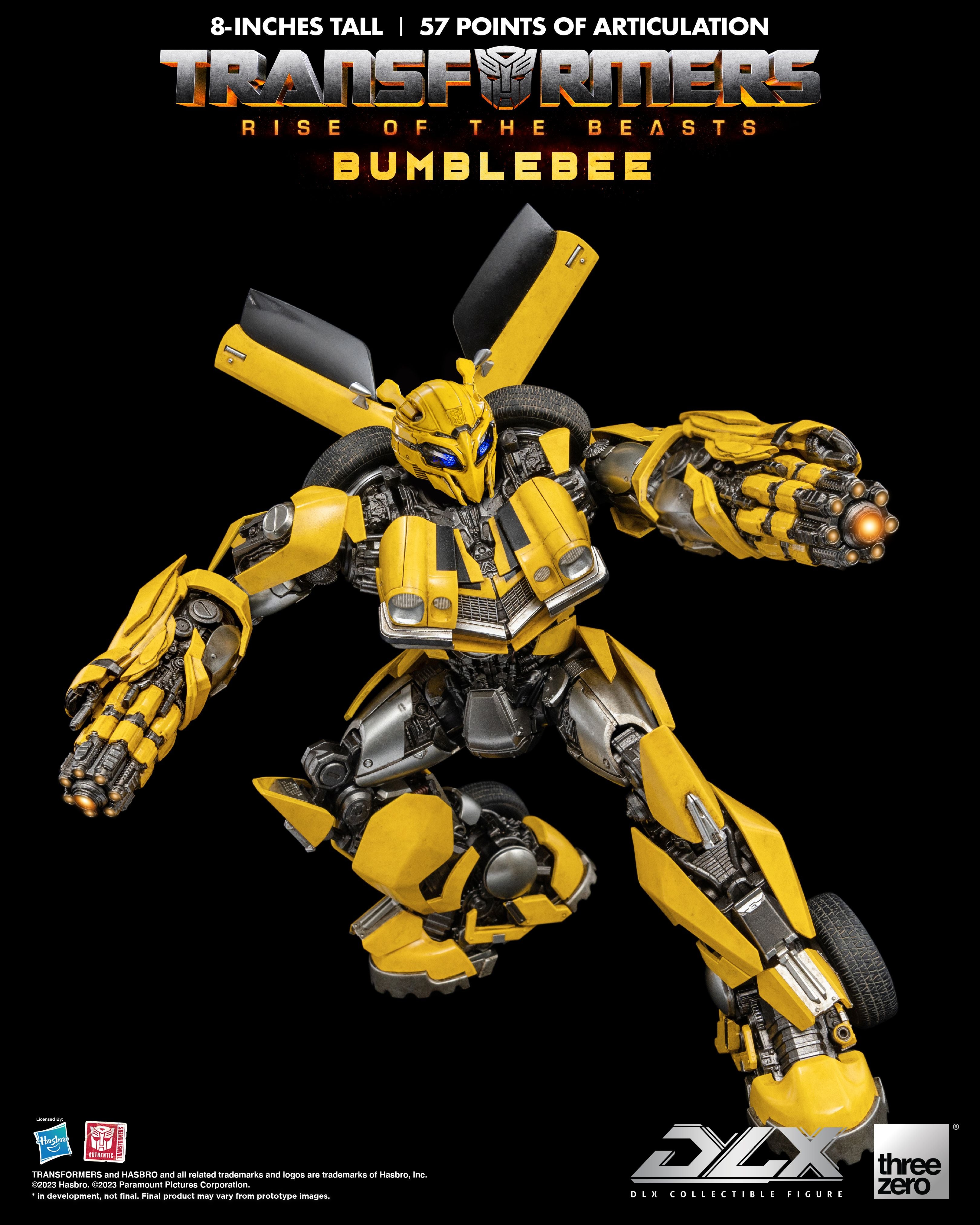 PRE-ORDER ThreeZero Transformers Rise of the Beasts DLX Bumblebee