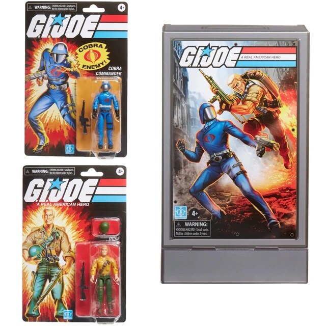 G.I. Joe Retro 3.75" Cobra Commander & Duke