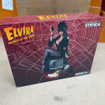 PRE OWNED Mezco Static-6 Elvira Mistress of the Dark Statue 1/6 Scale