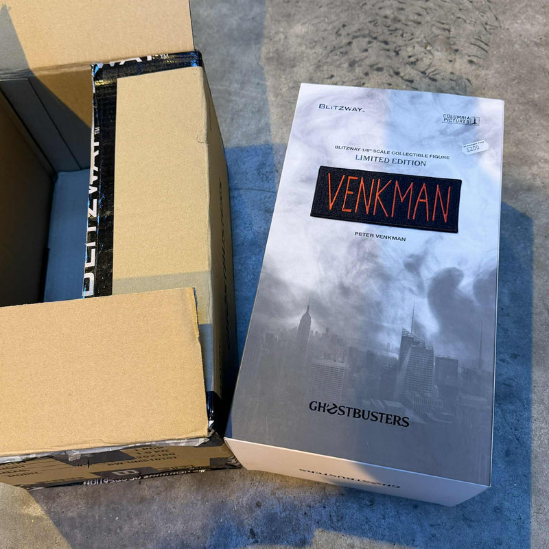 Blitzway Ghostbusters Dr Peter Venkman Ver. 1.0 1/6 Scale Figure PRE OWNED