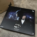 Hot Toys 1989 Batman and Bruce Wayne 2-Pack 1/6 Scale Figure PRE OWNED