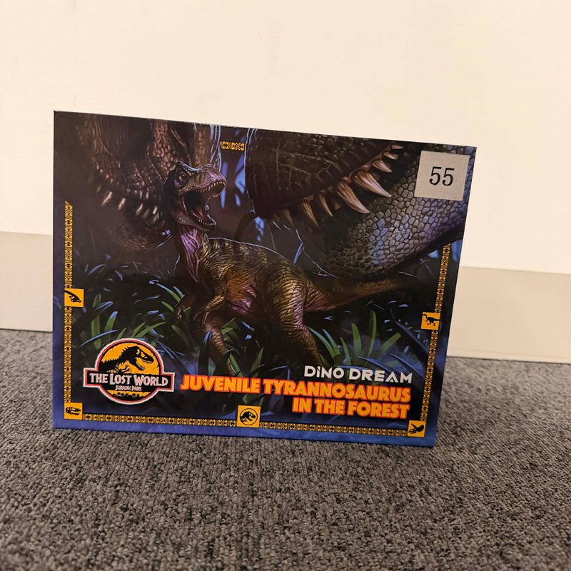 Dino Dream Jurassic Park The Lost World Juvenile T-Rex in Forest 1/15 Scale Resin Model