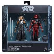 Star Wars Black Series (Carbonized) Ahsoka Tano & HK-87 Assassin Droid