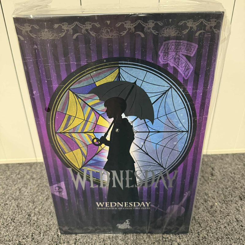Hot Toys Wednesday Addams Nevermore Academy TMS135 1/6 Scale Collectible Figure IMPORT STOCK