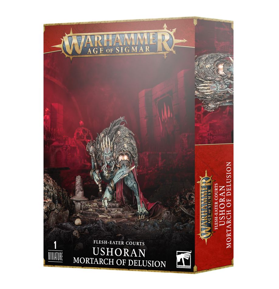 Warhammer Age of Sigmar Flesh Eater Courts Ushoran Mortarch of Delusio ...
