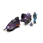 PRE-ORDER M.A.S.K. Loyal Subjects Wave 2 Stealth Submarine Cycle & Sly Rax
