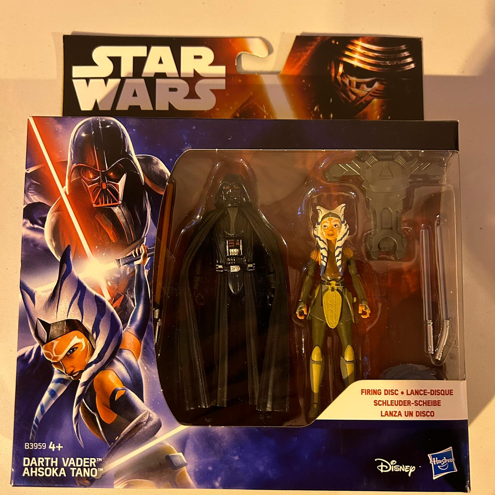 STAR WARS Rebels Darth Vader & Ahsoka Tano Action Figure 2-Pack