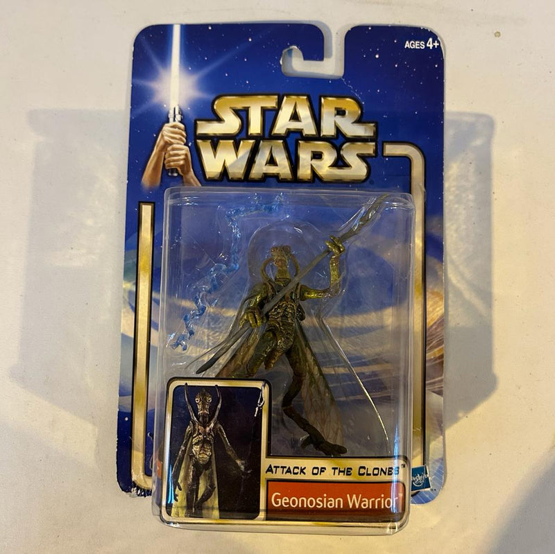 Star Wars Saga Blue Card Attack of the Clones Geonosian Warrior