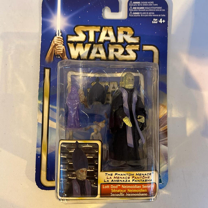 Star Wars Saga Blue Card The Phantom Menace Lott Dod Neimoidian Senator