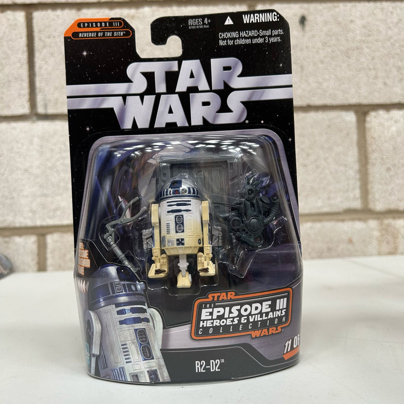 Star Wars The Saga Collection Heroes and Villains R2-D2