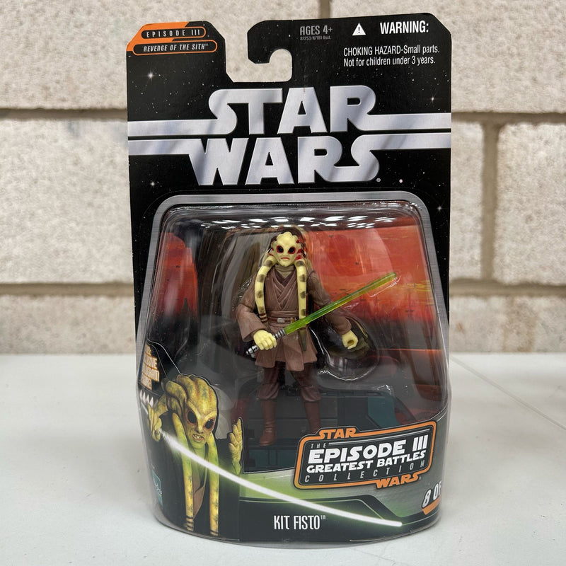 Star Wars The Saga Collection Greatest Battles Kit Fisto